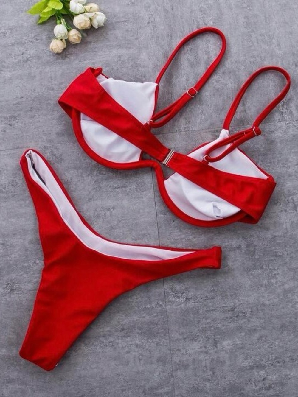 Red Underwire Bikini Set - XL | NWOT - Picture 2 of 12
